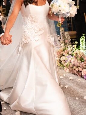 Reem Acra Custom Wedding Gown
